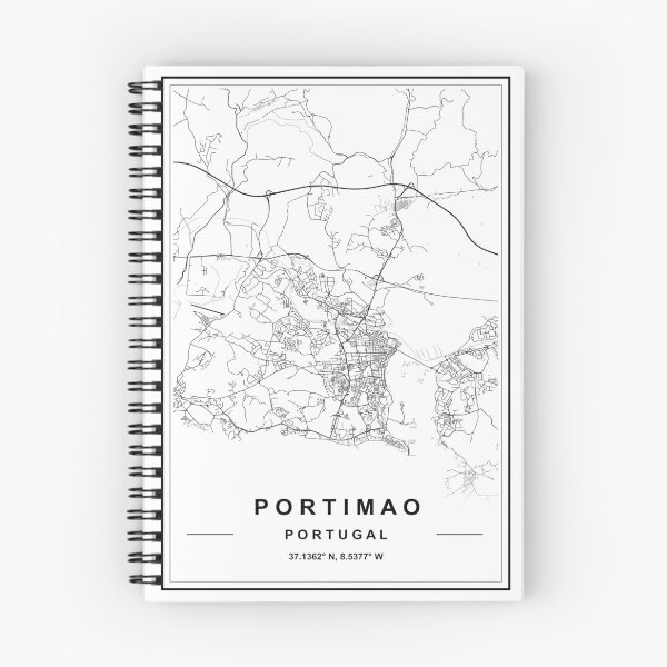 Item preview, Portimao City Map designed and sold by SHAMPAIN-ART-CO.