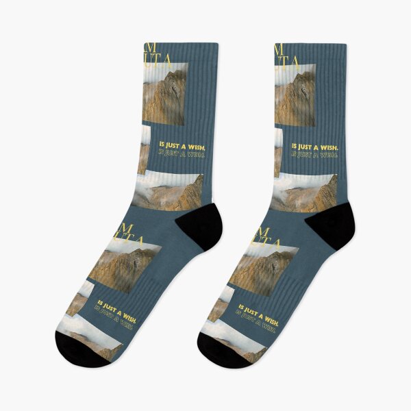Item preview, Facts Lens - Foggy, Scenery, and Trees in the Modern Trend Mountain of Truth and Quotes (Yellow and Orange) designed and sold by Zelie ..