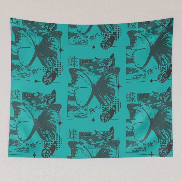 Item preview, Blue Butterfly collage designed and sold by Ra-An-97.