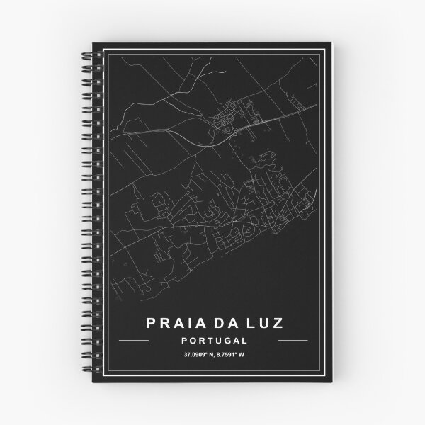 Item preview, Praia Da Luz City Map designed and sold by SHAMPAIN-ART-CO.