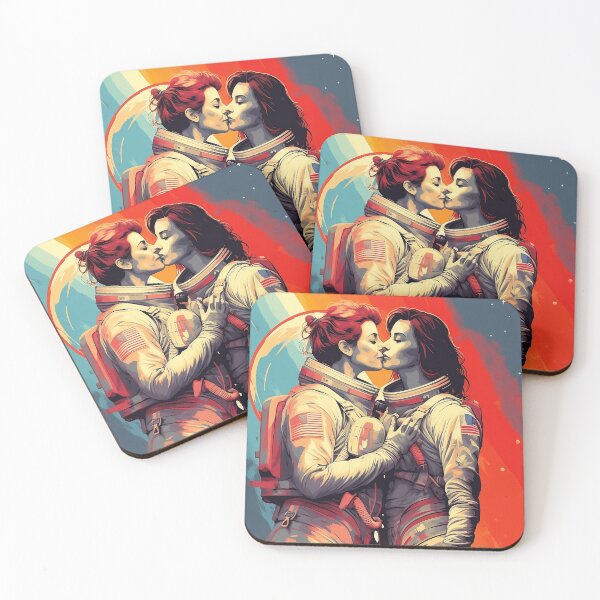 Item preview, Cosmic Love, Girls in Love designed and sold by ArtPixelHaven.