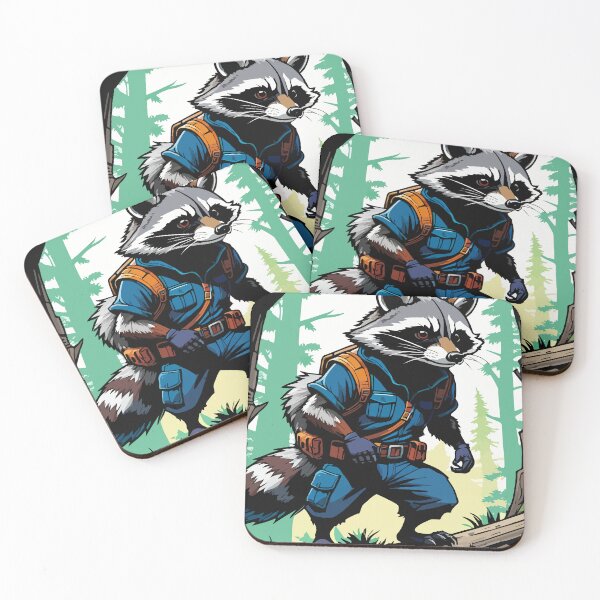 Item preview, Raccoons, the guardians of the forest designed and sold by Whose-sweat.