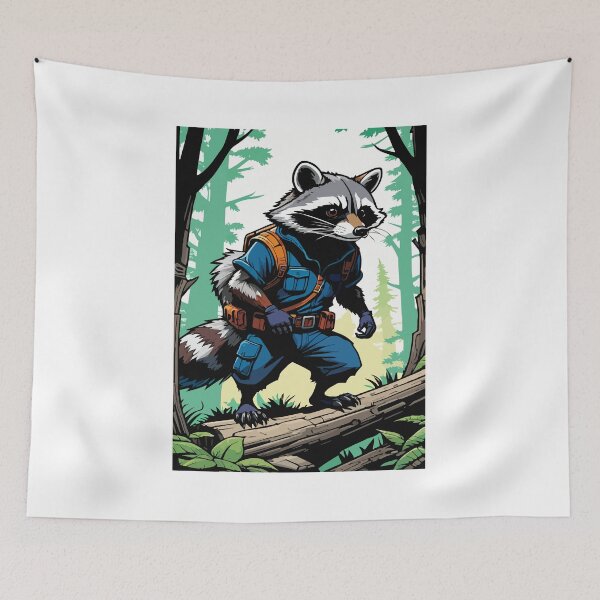 Item preview, Raccoons, the guardians of the forest designed and sold by Whose-sweat.