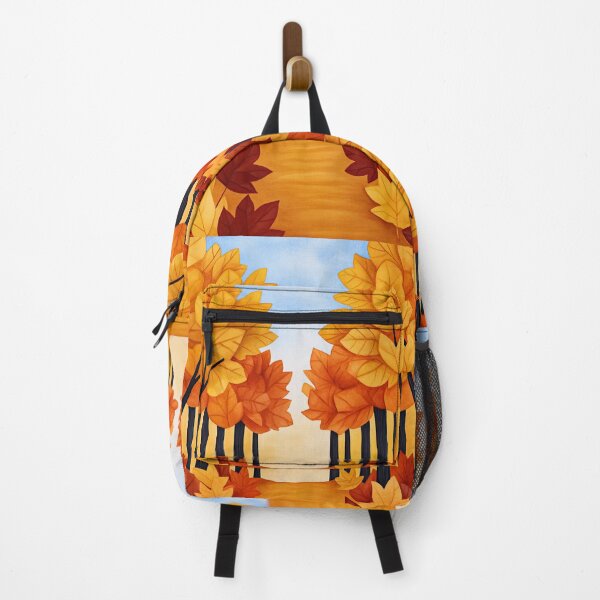 Item preview, Autumn Pathway Through Vibrant Fall Forest designed and sold by WPCreator.