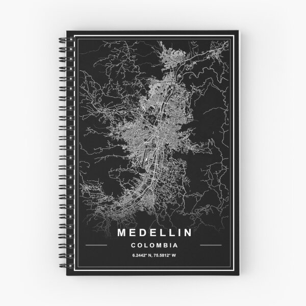 Item preview, Medellin City Map designed and sold by SHAMPAIN-ART-CO.