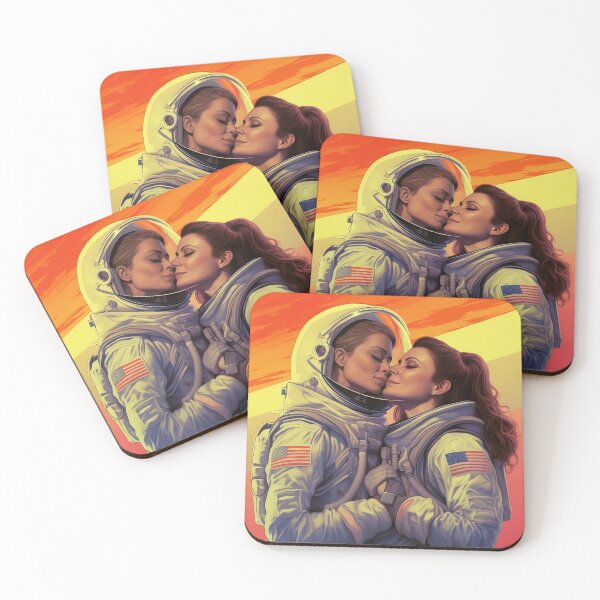 Item preview, Cosmic Love, Girls in Love designed and sold by ArtPixelHaven.