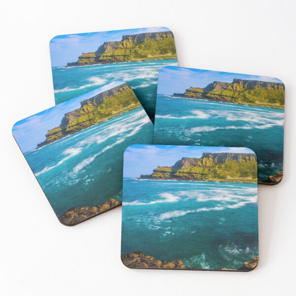 Item preview, Waves Crashing at Giant's Causeway designed and sold by KMNscapes – Ireland Prints & Beyond.