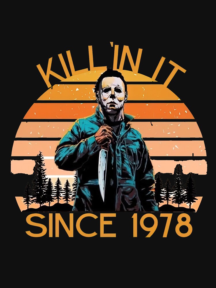 Thumbnail 7 of 7, Essential T-Shirt, michael retro killin it since 1978 designed and sold by PontiaGudam.