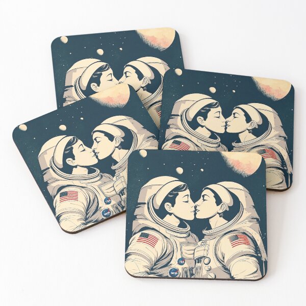 Item preview, Cosmic Love, Girls in Love designed and sold by ArtPixelHaven.