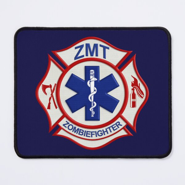 Item preview, Zombiefighter EMT Patch Post-Apocalyptic Design designed and sold by andabelart.