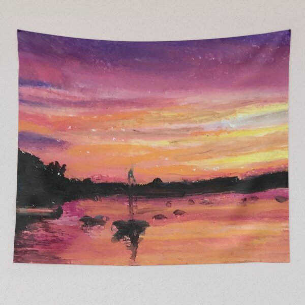 Item preview, South-west Sunset (miniature) designed and sold by Catherine Holland.