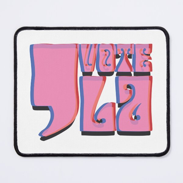 Item preview, Retro Vote Comma La - Politics designed and sold by Whimsical  Thinker.
