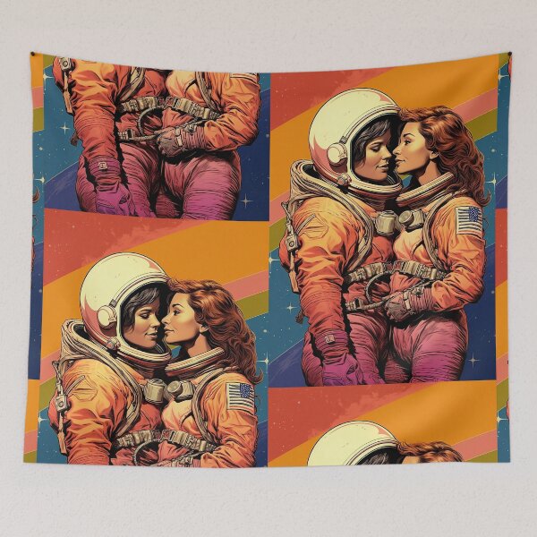 Item preview, Cosmic Love, Girls in Love designed and sold by ArtPixelHaven.