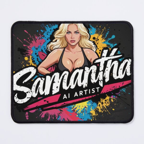 Item preview, Dynamic Samantha Logo for Merch designed and sold by Samantha AI Artist.