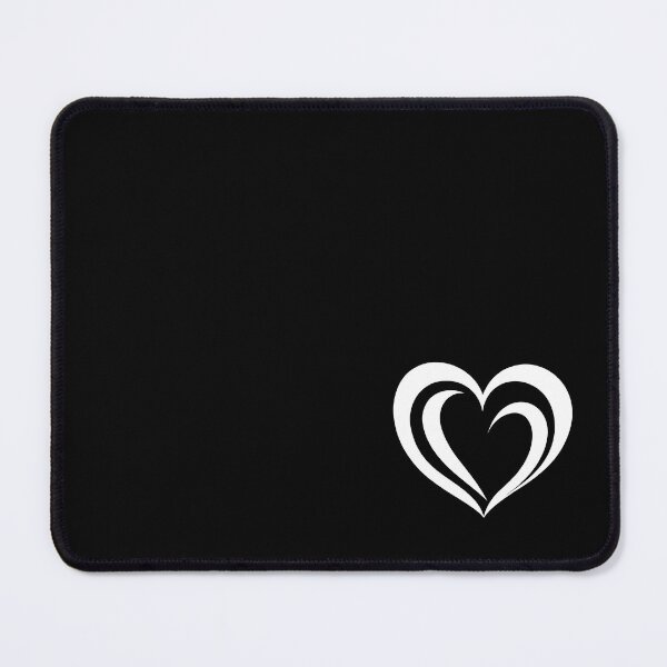 Item preview, Minimalist Heart Design in Bold White Lines – A Modern, Simple, and Elegant Expression of Love designed and sold by UniGift.