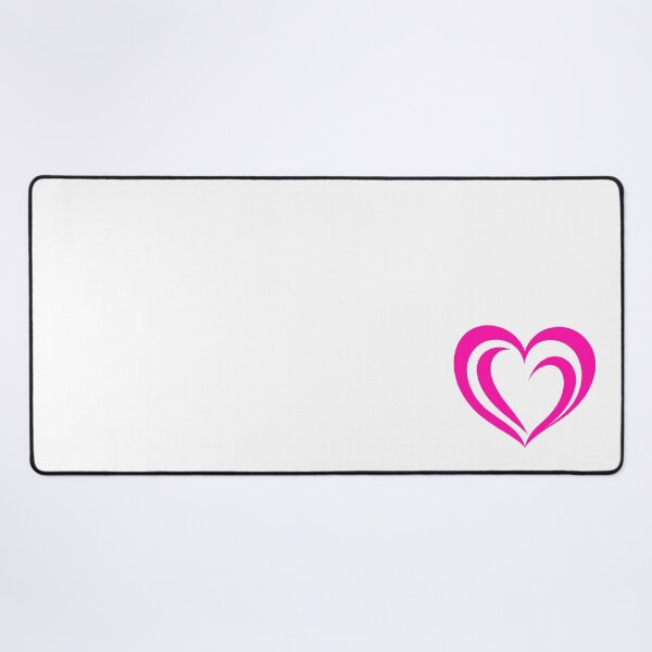 Item preview, Elegant Minimalist Heart Design in Soft Pink Lines - Modern and Simple with Smooth Curves for a Stylish and Loving Look designed and sold by UniGift.