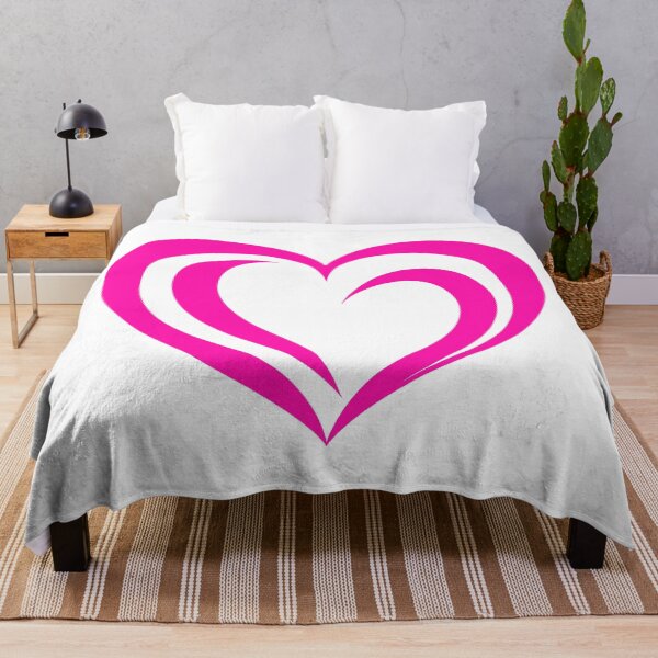 Item preview, Elegant Minimalist Heart Design in Soft Pink Lines - Modern and Simple with Smooth Curves for a Stylish and Loving Look designed and sold by UniGift.