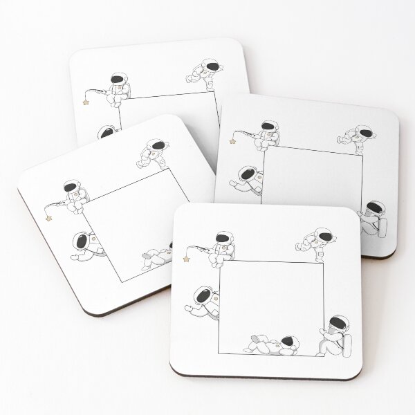 Item preview, Adorable Astronauts on a Frame designed and sold by Simple Design.
