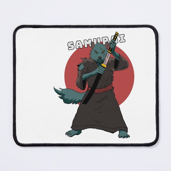 Item preview, Wolf samurai designed and sold by InkArtHobby.