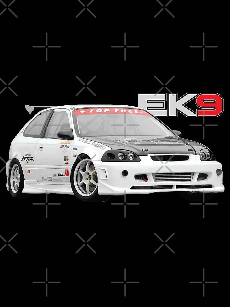 jDM advan rg top fuel ek hatch ek9 turbo HOT HATCH OEM champ white