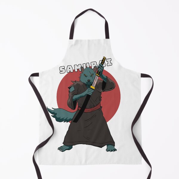 Item preview, Wolf samurai designed and sold by InkArtHobby.
