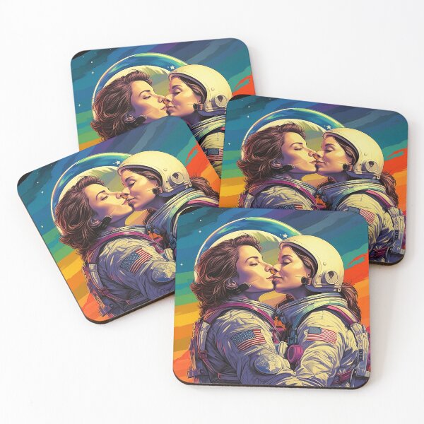 Item preview, Cosmic Love, Girls in Love designed and sold by ArtPixelHaven.