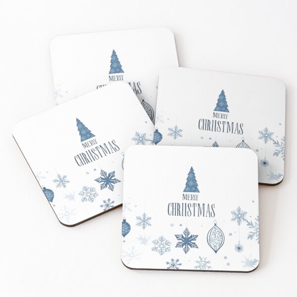 Item preview, Blue and White Christmas designed and sold by IshitaPoint.