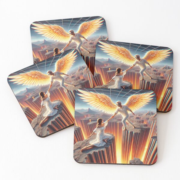 Item preview, "Angelic Guardian of the Fiery Abyss II" designed and sold by Meta2Physical.