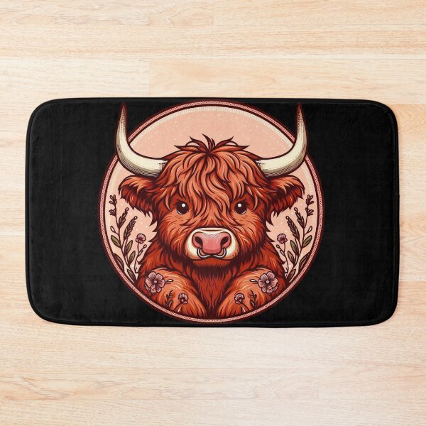 Item preview, Scottish Hairy Highland Cow designed and sold by Azrora.