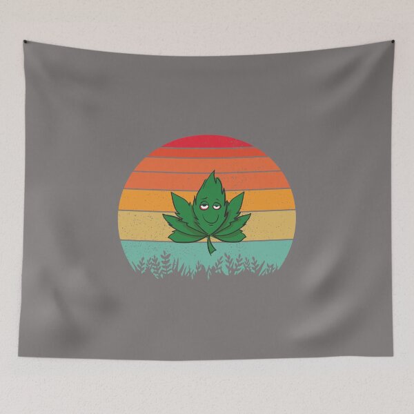 Item preview, Retro Vintage Cannabis Leaf idea designed and sold by Right-UR.
