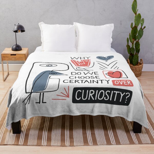 Item preview, Certainty over Curiosity, funnyfits70, Humor, Funny designed and sold by FunnyFits70.