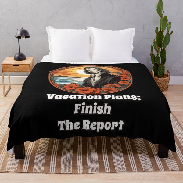 Item preview, Workaholic Vampire by The Beach - Vacation Report designed and sold by Ridiculam Toga.