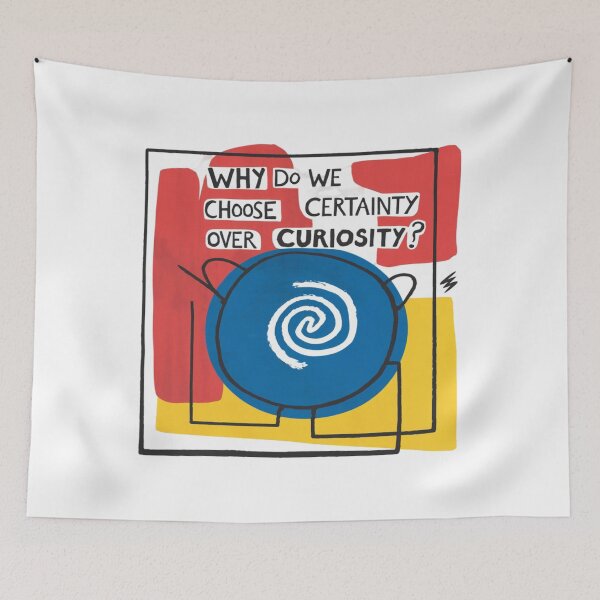 Item preview, Certainty over Curiosity, funnyfits70, Humor, Funny designed and sold by FunnyFits70.