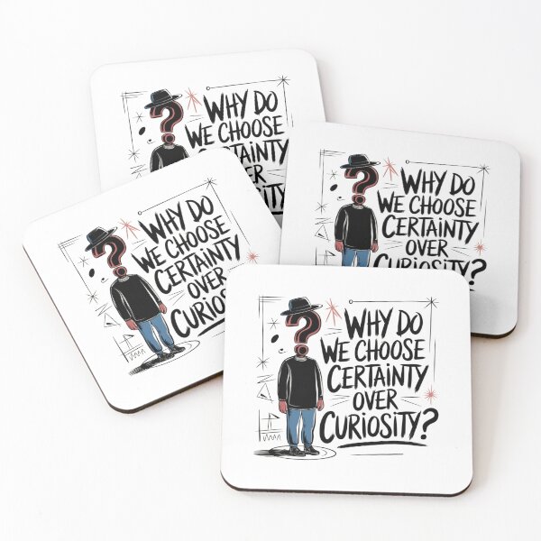Item preview, Certainty over Curiosity, funnyfits70, Humor, Funny designed and sold by FunnyFits70.