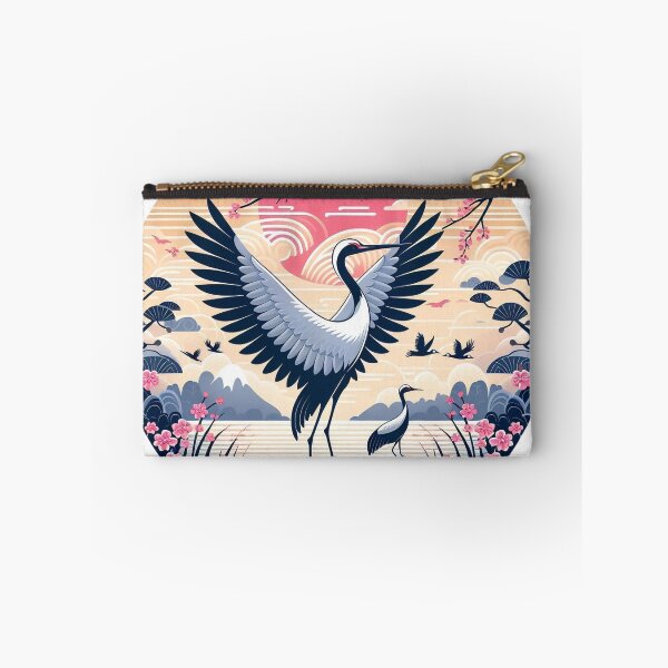 Item preview, Japanese Crane in Nature designed and sold by Azrora.