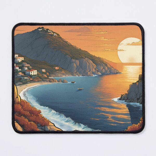 Item preview, Sunrise in Ikaria Beautiful View designed and sold by xiaidex.