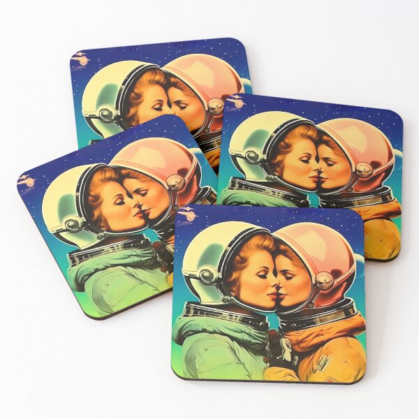 Item preview, Cosmic Love, Girls in Love designed and sold by ArtPixelHaven.