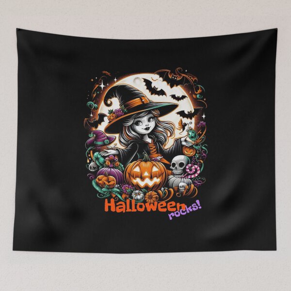 Item preview, Halloween rocks! kids friendly spooky design. T-shirt designed and sold by pafkrusk.