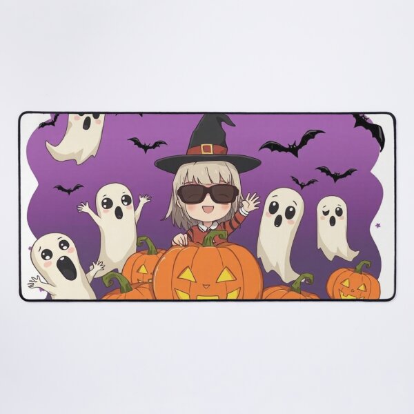 Item preview, Halloween Anime Girl, Ghosts & Pumpkins designed and sold by DesignsByPrnces.