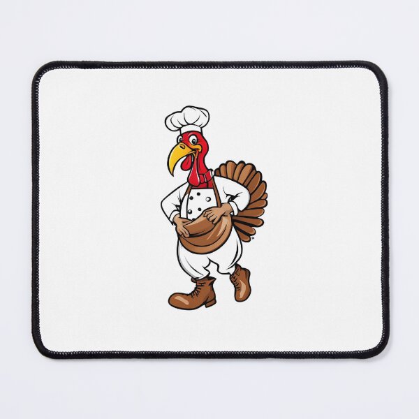 Item preview, Chef Turkey on Thanksgiving Day, funny, gifts, autumn,. Turkey, Thanksgiving, designed and sold by Ewelina Niemiec.