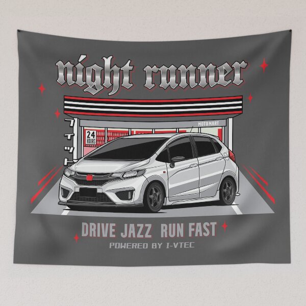 Artikelvorschau, Jazz Fit RS Vtec (Weiß) entworfen und verkauft von pjrstudio.