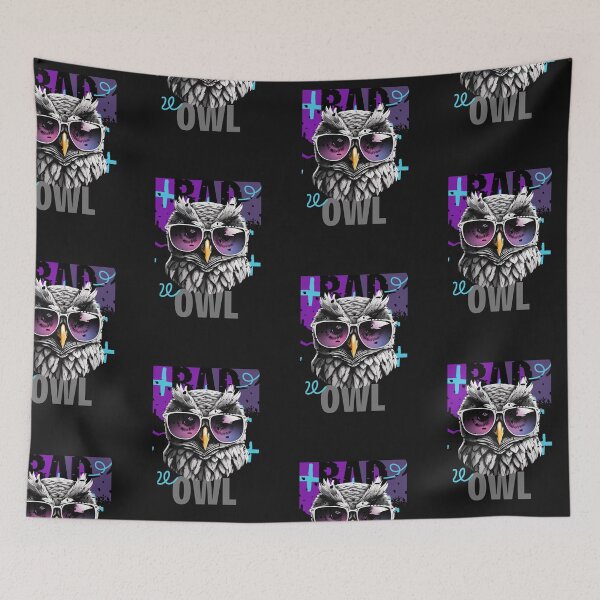 Item preview, Owl with Interesting Habit designed and sold by AvrilDesigns06.