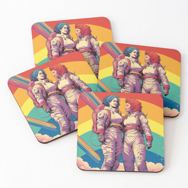 Item preview, Cosmic Love, Girls in Love designed and sold by ArtPixelHaven.