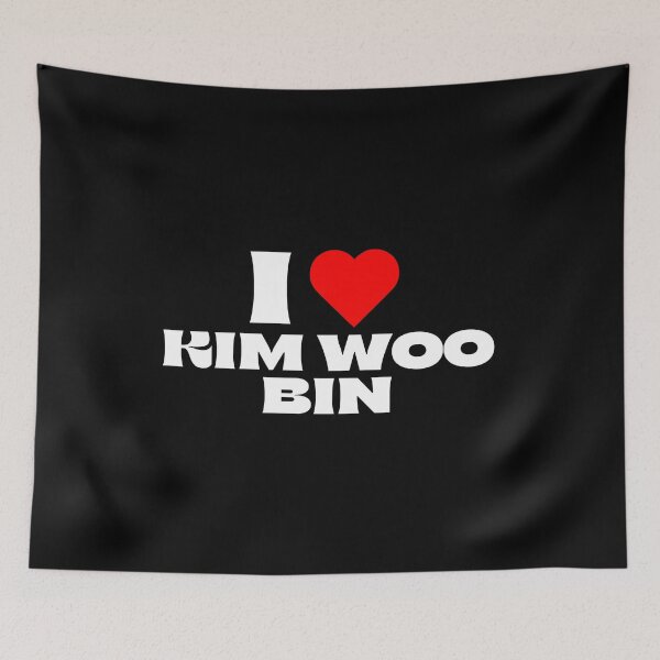 Item preview, I Love Kim Woo-bin – White Fonts designed and sold by Itsheartshop.