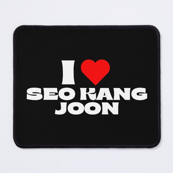 Item preview, I Love Seo Kang-joon – White Fonts designed and sold by Itsheartshop.