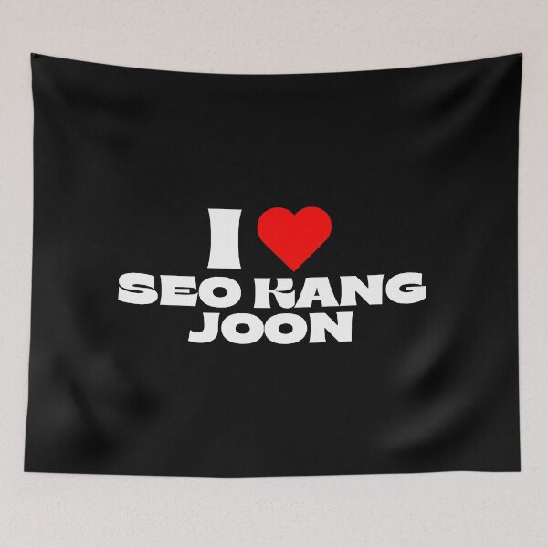 Item preview, I Love Seo Kang-joon – White Fonts designed and sold by Itsheartshop.