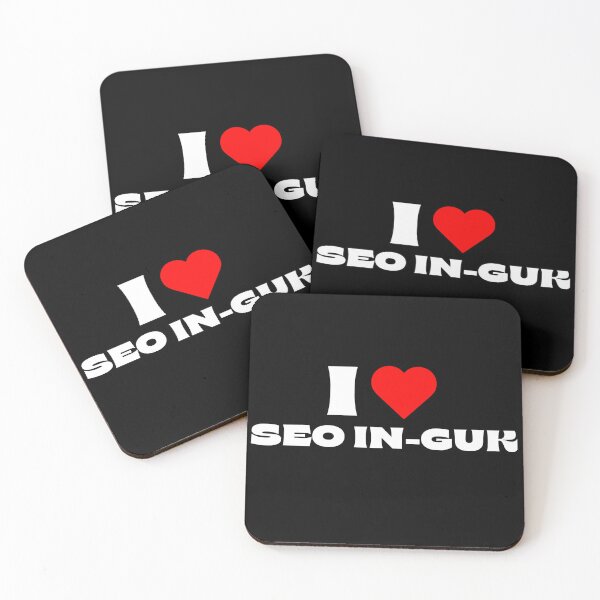 Item preview, I Love Seo In-guk – White Fonts designed and sold by Itsheartshop.