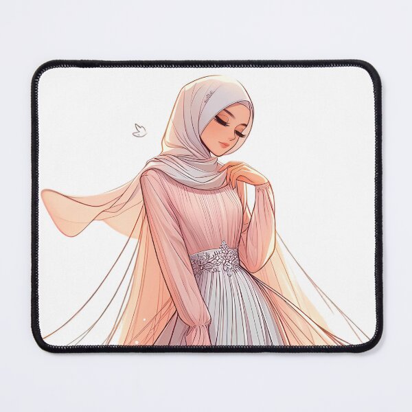 Item preview, "The Beauty of Hijab: Artistic Portrait of a Muslim Woman" designed and sold by Noor Gallery.