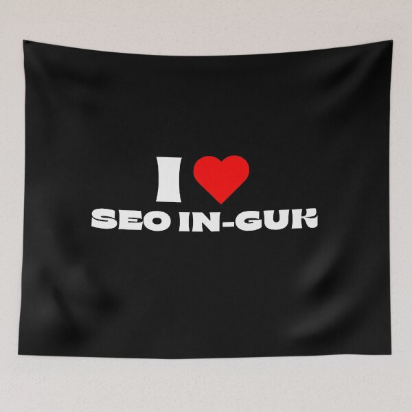 Item preview, I Love Seo In-guk – White Fonts designed and sold by Itsheartshop.