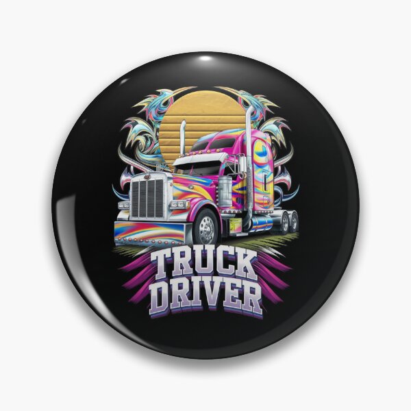 Item preview, Truck driver - American trucking - American truckers - Keep trucking - Chrome dreams designed and sold by JansenGS.